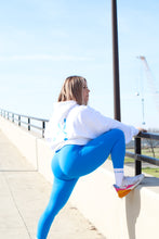 Load image into Gallery viewer, Thriving Blue Leggings