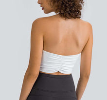 Load image into Gallery viewer, Inspire Halter Sports Bra- White, NOW $12.49